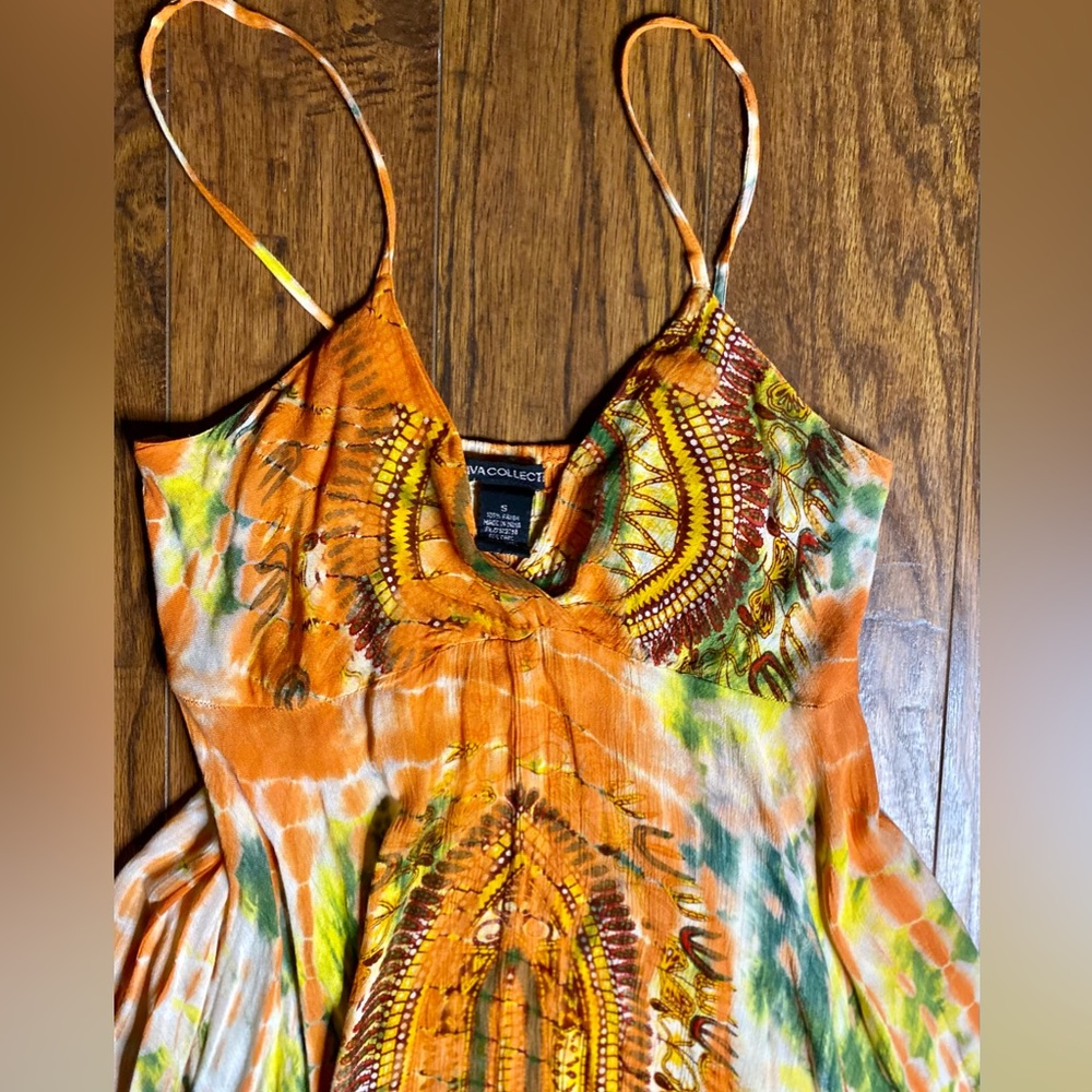 Diva Collection Women’s Spaghetti Strap Dress Sz Small - Picture 4 of 7
